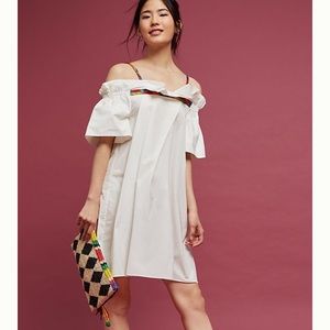 Anthro✨ Frida Poplin Swing Dress